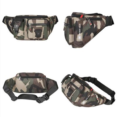 China 2019 New Fashion Men's Outdoor Waist Bag Durable High Quality Nylon Running Waterproof Fitness Waist Bag for sale