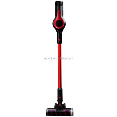 China Hotel 4 in 1 Replaceable Attachments Cordless Stick Vacuum Stick Upright Handheld Vacuum Cleaner with Brushes for sale