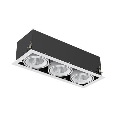 China OBALS Good Quality COB Industrial Square Recessed Led Grill Strobe Lights IP54 10W 20W 30W LED FJ Slim Cruiser Ford Ranger Grille Light for sale