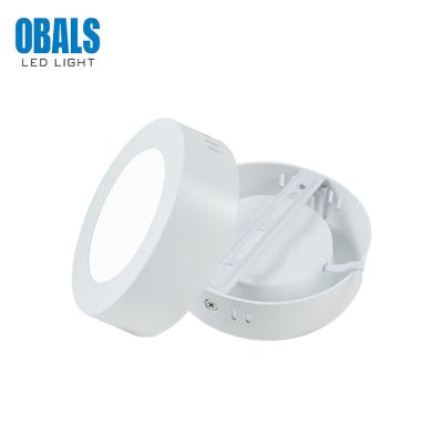 China Industrial OBALS For Home Decoration Recessed Mounted 6W 12W 18W 24W LED Panel Light for sale