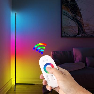 China OBALS Drop Light Modern Living Room Led Lamp Floor , Color Floor RGB Light Corner LED Floor Lamp for sale