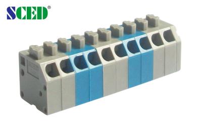 China 3.50mm Pitch Spring Terminal Block , 10A 300V Electrical Terminal Blocks for sale