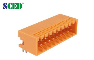 China 150V 8A 3.50mm Pluggable Terminal Block Connector with Double Levels , Header for sale