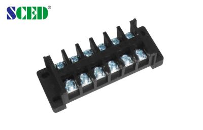 China 300V 20A Power Terminal Blocks , Pitch 10.00mm High Current Barrier Terminal Block for sale