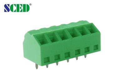 China Pitch 3.81mm PCB Terminal Block , 300V 10A 2P-28P PCB Screw Terminal Blocks for sale