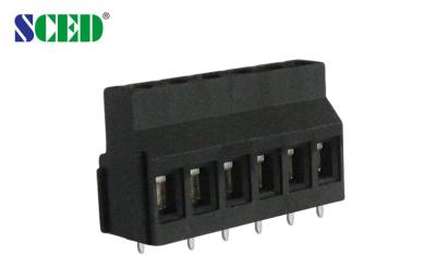 China Pitch 7.62mm PCB Screw Terminal Block , 2P-16P Screw Connection Terminal Block Connector for sale