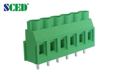 China Pitch 7.62mm PCB Mount Terminal Blocks For Server Site , 300V 30A 2P - 16P for sale