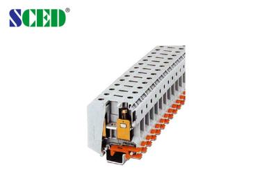 China Terminal Width 20.0mm   600V 150A    Din Rail Terminal Blocks   AWG 6 - 1 / 0   for sale