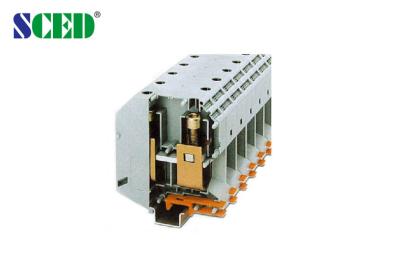 China Terminal Width 31.0mm   Din Rail Terminal Blocks   600V 285A   AWG 2 - 4 / 0    for sale