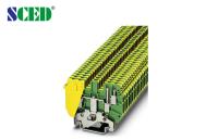 Κίνα 2.5mm2 πλάτος 5.2mm κίτρινο και πράσινο AWG σειράς ραγών χρώματος DIN εφαρμογή 30 - 12 ανελκυστήρων προς πώληση