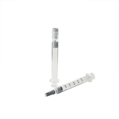 China Luer Lock Tip Sterile Glass Syringes For CBD Oil 3ml Dab Syringe for sale