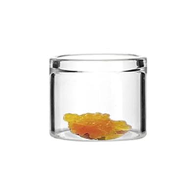 China 6ml No Neck Borosilicate Concentrate  Glass Jar for sale