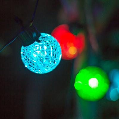 China Garden Manufacture 18.4ft 25 Bulbs Tuya WIFI Christmas Party Festival Decorations IP65 Led Smart Outdoor Led Garden String Lights for sale