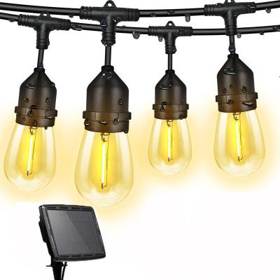 China Theme Park Decoration E27 E26 Socket Base Ip65 Outdoor Waterproof Hanging Customizable Bulb Smart Led String Light for sale