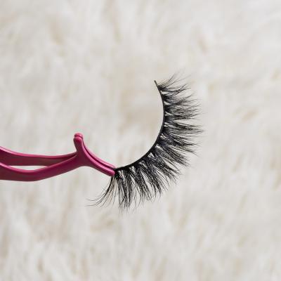 China Natural Soft Wholesale Custom Box 3 5 10 Pairs Premium Natural Mink Eyelash 3D Volume Volume for sale