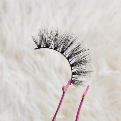 China Custom packaging 18mm 20mm 25mm 3d 5d lashes natural soft eyelashes free sample mink eyelashes 25 mm 3d mink eyelash with box for sale