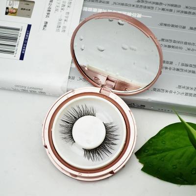 China Lightweight Luxury Eyelash Packaging Box Eyelash Case Packaging With Mirror for sale