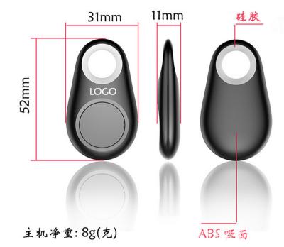 China Shop Promotion Gift Locator Device Wireless Key Anti Lost Alarm Chain Smart Phone Key Finder With Free App Multi Function for sale