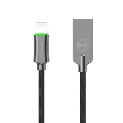 China Mobile Phone Types Auto Disconnect USB Charging Cable For iPhone for sale