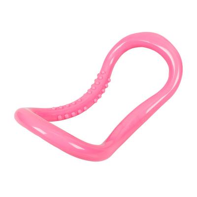 China PP Yoga Circle Equipment Yoga Ring Pilates Workout Ring Loop Waist Shoulder Shape Pilates Bodybuilding For Home Training for sale