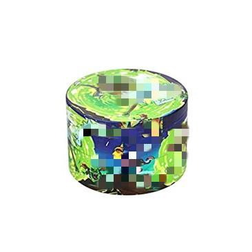 China Eco-Freindly Colorful Holographic 3D Grinder 40mm 50mm 63mm 3 Layers Plastic Grinder 3D Tobacco Smoking Stickers Accessories for sale