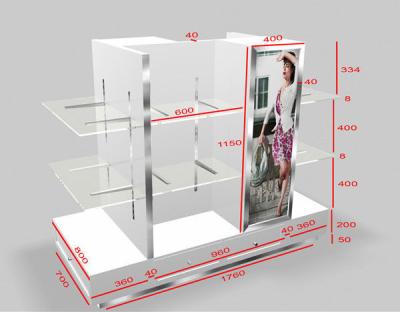 China Fashional 3 Tier Frost Plexiglass Counter Display Stands Eyewear Sungalss for sale