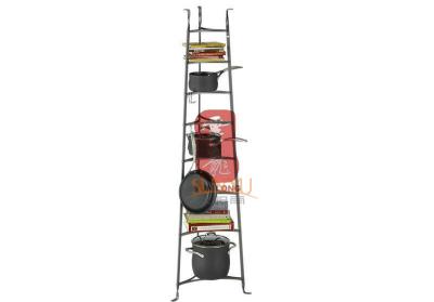 China Multifunction 8 Tiers Metal Display Shelves Custom Retail Displays 50pcs for sale