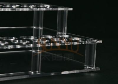 China Customized Clear Acrylic Makeup Display Stand Lipstick Display Holder for sale