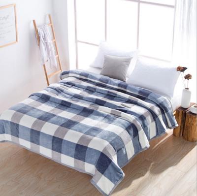 China Wholesale Custom Fleece Flannel Anti-pilling Muslin Cotton Blanket Blanket for sale