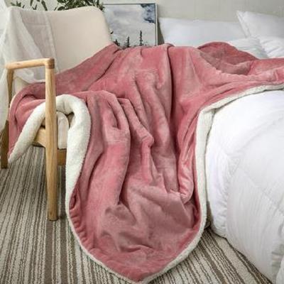 China Anti-pilling accept custom soft fur flannel blanket blanket for everyone for sale