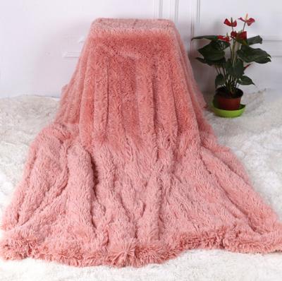 China Anti-pilling new blanket 100% polyester wholesale printed rose blanket for everyone for sale