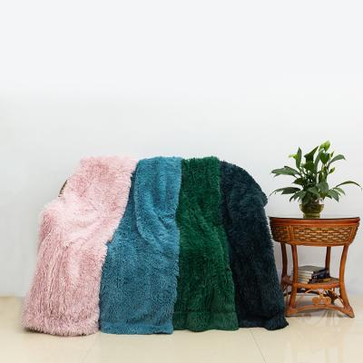 China Anti-pilling Polyester Blankets Customization Fleece Throw Blanket Cozy Baby Bamboo Wrap Blanket for sale