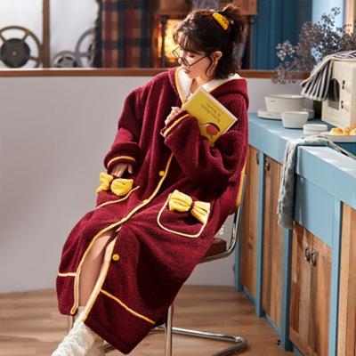 China Wholesale QUICK DRY super soft coral print home bathrobe terry towel bathrobes ladies toweling robe for sale