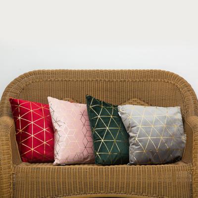 China 2020 Wholesale Anti-Pull Decorative Cushion Custom Pillows Luxury Geometric Cotton Pillow for sale