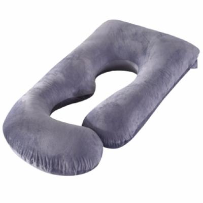 China Anti-Static Custom G Shaped Warm Soft Support Pillow Pregnancy Pillow For Pregnant Women Sleeping for sale