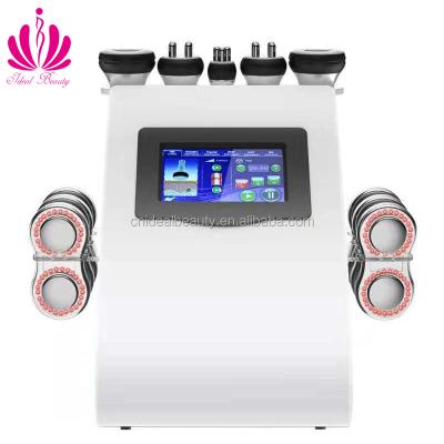 China Weight Loss 6 in 1 Cellulite Focused Cleft EMS Machine Vacuum RF Cavitation Machine (S017) for sale