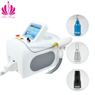 China Dye Removal Wholesale Price Portable Q Switched ND Yag Laser Tattoo Removal Machine With CE (L001) for sale