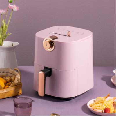 China 2021 Best Selling Hotel Amazon Air Deep Fryer Electric Deep Fryer for Home Kitchen Blue and Pink Colors for sale