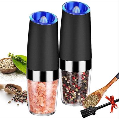 China Electric Salt and Pepper Grinder Set Viable Gravity, Automatic Pepper and Salt Mill Battery-Operated Grinder for sale