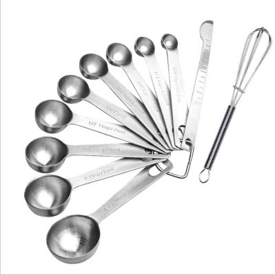 China Viable Wholesale Set of 11 Piece Stainless Steel Dosers for sale