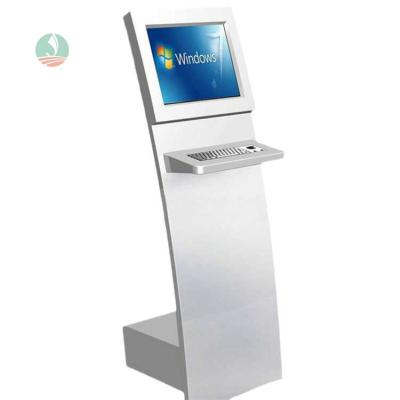 China Public Place Free Standing Classic Structure Custom Design OEM ODM Manufacturing Information Touch Screen Kiosk for sale