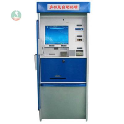 China Public Place Facility Providing Pressures Bank Airport Hospital Hall Information Bill Payment Banking Staff Kiosk for sale