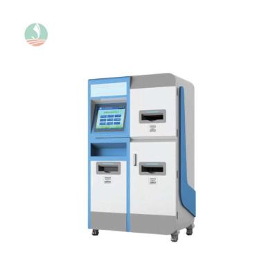 China Public Place Bank Hospital School Queuing System Kiosk Printer Station Print and Scan Kiosk for sale