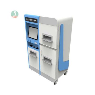 China A4 Public Place Medical Contactless Printer Hospital Self Service Terminal With Identify Card Reader Kiosk for sale