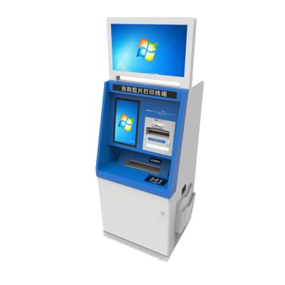 China Sheet Metal Style Voucher Electronic Hospital Kiosk Smart Hospital Service Terminal Kiosk for sale