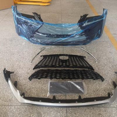 China pp & ABS front bumper kit for lexus is Is250 Is200t 2016 2017 2018 upgrades edition room models and complete kit for sale