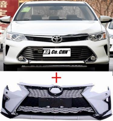 China Front Bumper Kit For 2015 Toyota Camry Upgrade To Lexus Face Camry for sale