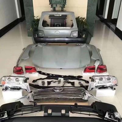 China pp & ABS Body Kits Bumper Kits For Toyota Land Cruiser Upgrade To 2018 for sale