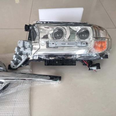 China pp & ABS Headlight Head Lamp For Toyota Land Cruiser LC for sale