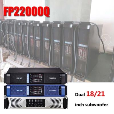 China 5000w 4 Channel Professional Audio Karaoke DJ Subwoofer Stereo Power Amplifier Stage/Conference/Concert/Bar/Karaoke/KTV Aoyue fp22000Q for sale